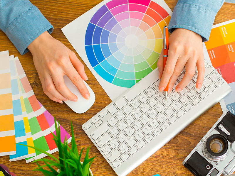 انتخاب رنگ مناسب در طراحی سایت