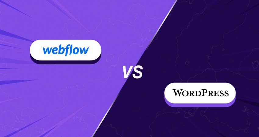طراحی سایت با وردپرس چه فرقی با Webflow دارد